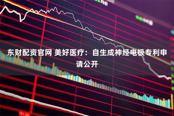东财配资官网 美好医疗：自生成神经电极专利申请公开